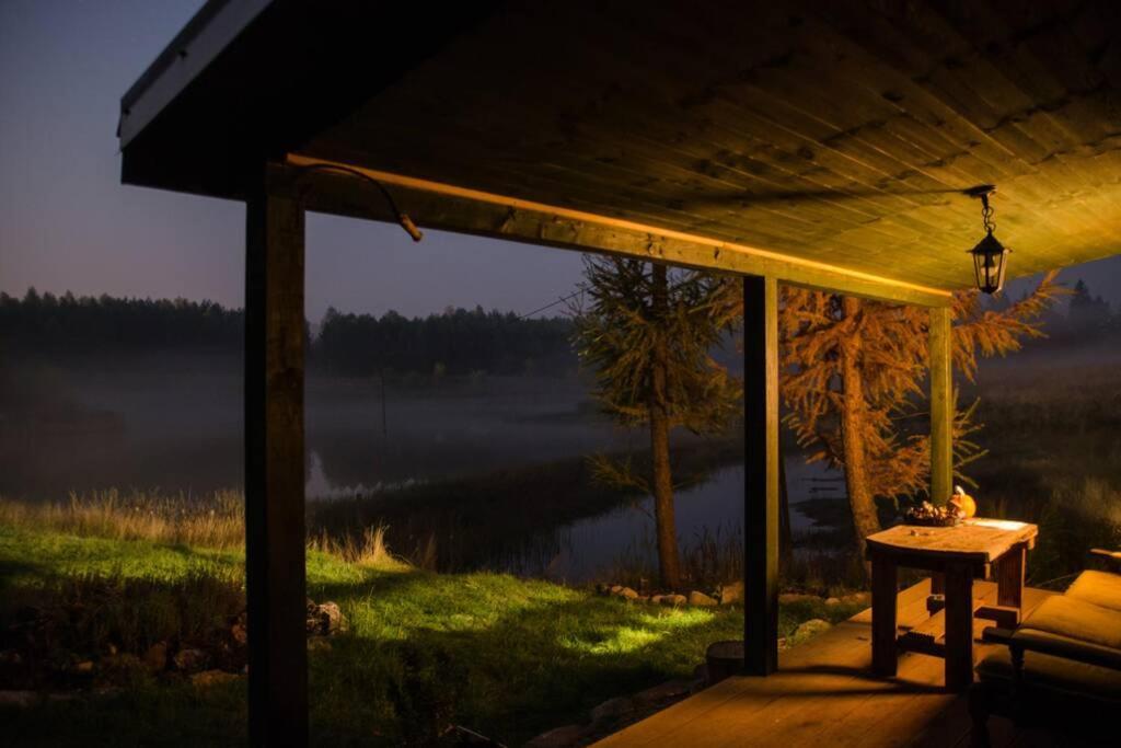 Hut In The Mid. Of Nowhere + Priv Pond+3 Ha Darzkowo エクステリア 写真